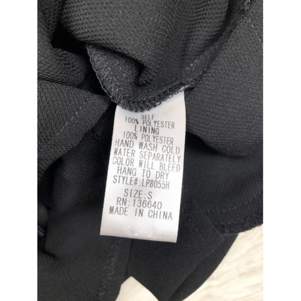 L'Atiste By Amy Black Foldover Skort Skirt Size XS - Picture 8 of 8